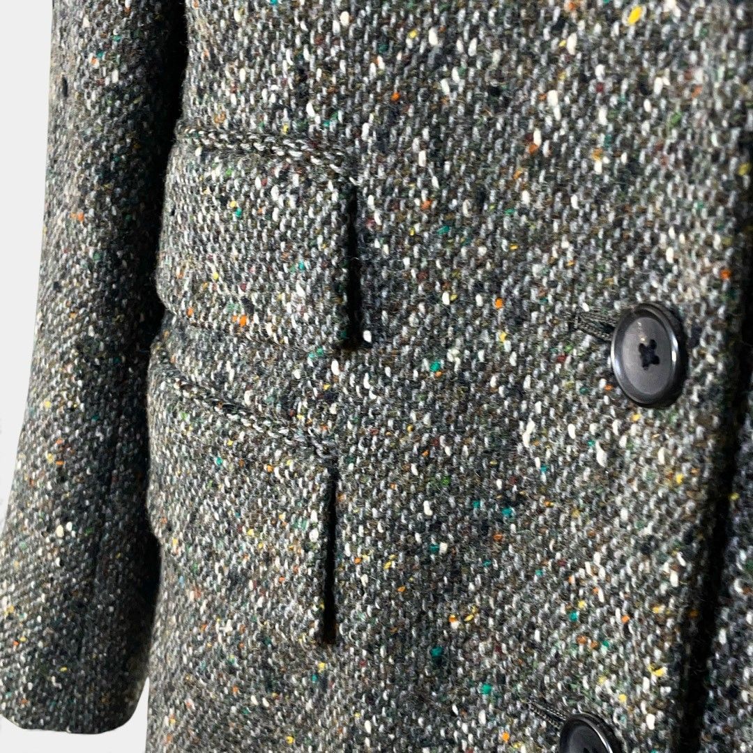 マーガレットハウエル グレー ツイード チェスターコート - メルカリ