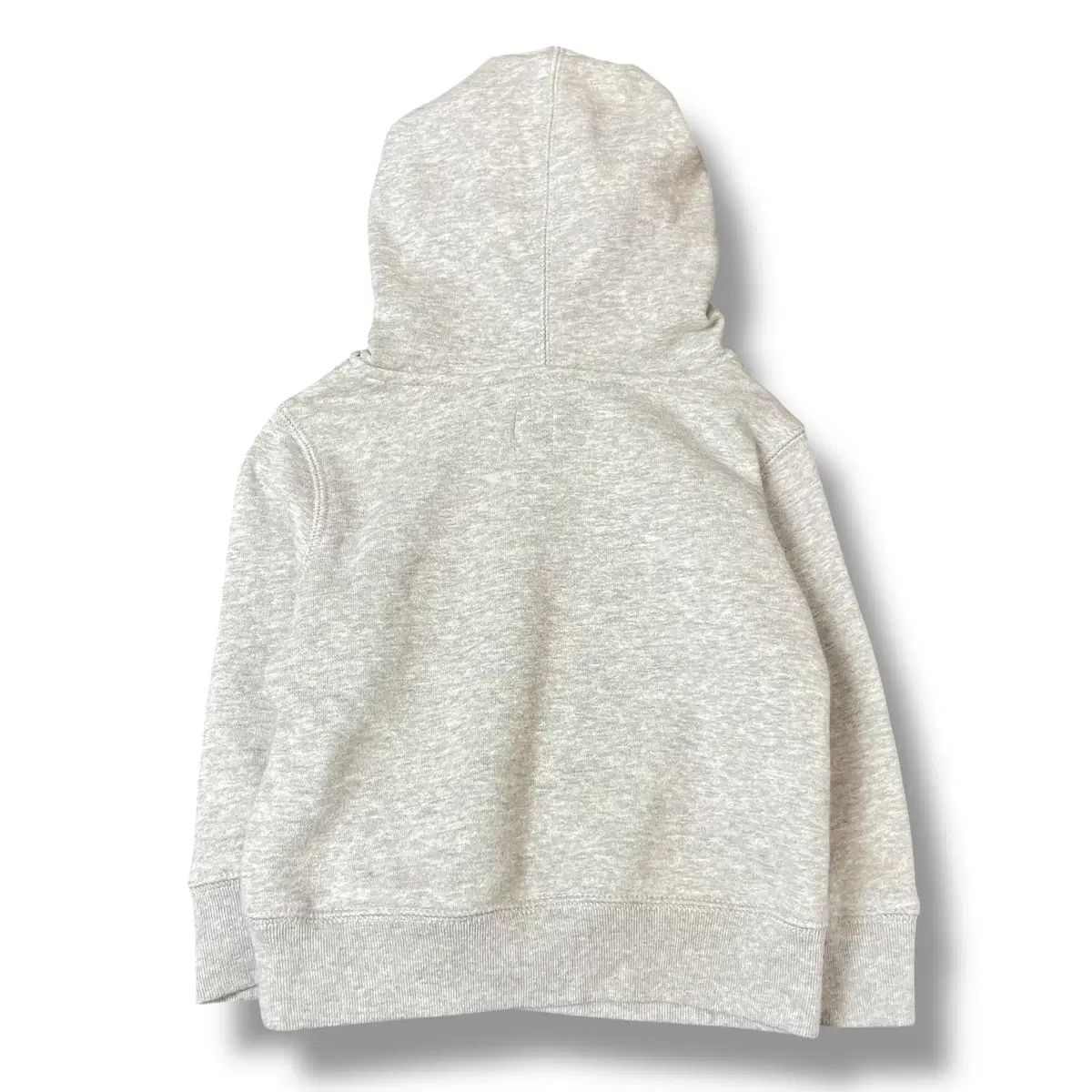 ベイビー ギャップ ロゴ グレー フーディー ジップアップ 18-24 M