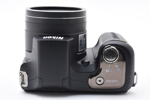 ☆良品☆ 【単三電池で使用可】Nikon Coolpix L100 ブラック15x