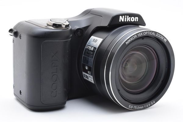 ☆良品☆ 【単三電池で使用可】Nikon Coolpix L100 ブラック15x