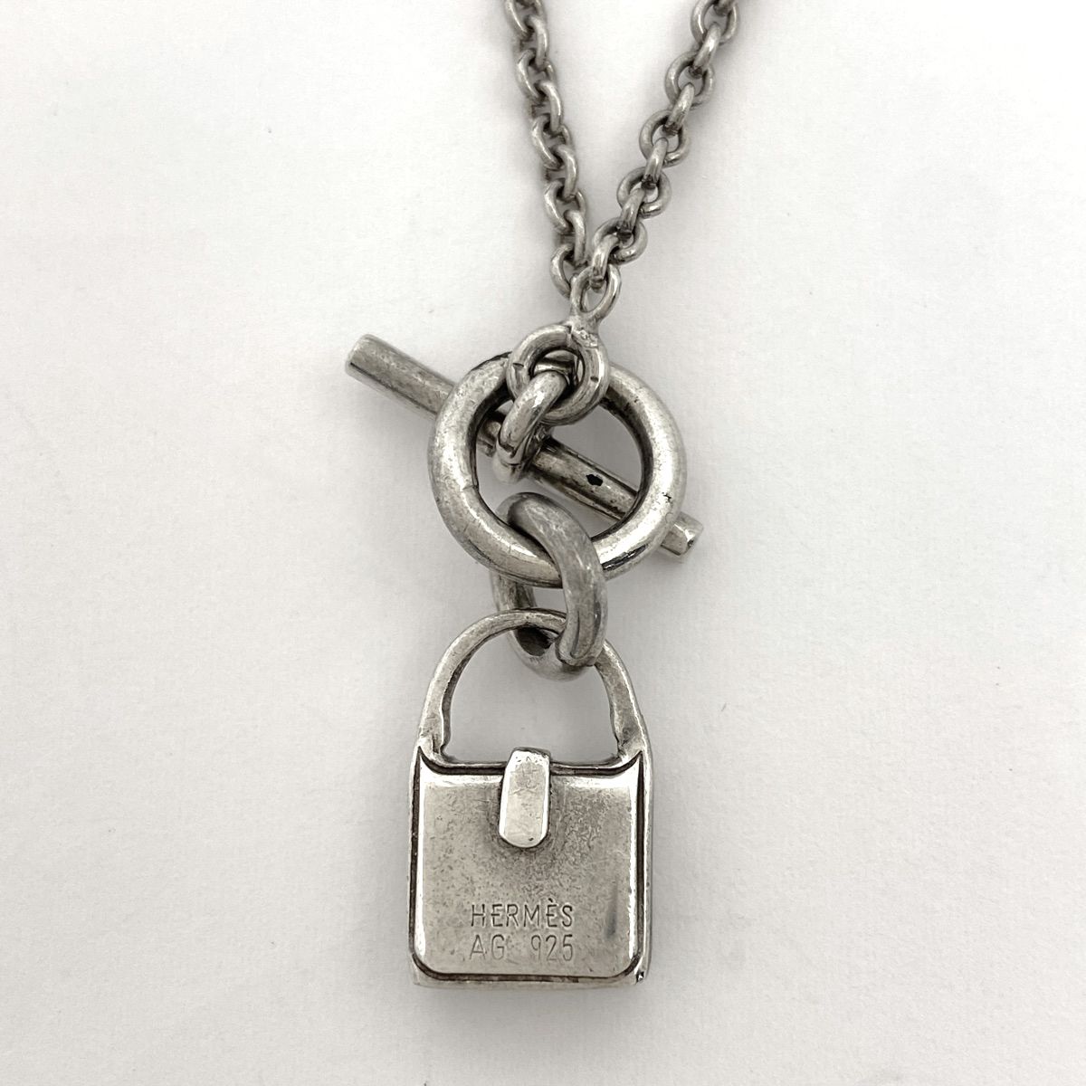 在庫一掃】 エルメス HERMES エブリンモチーフ ネックレス
