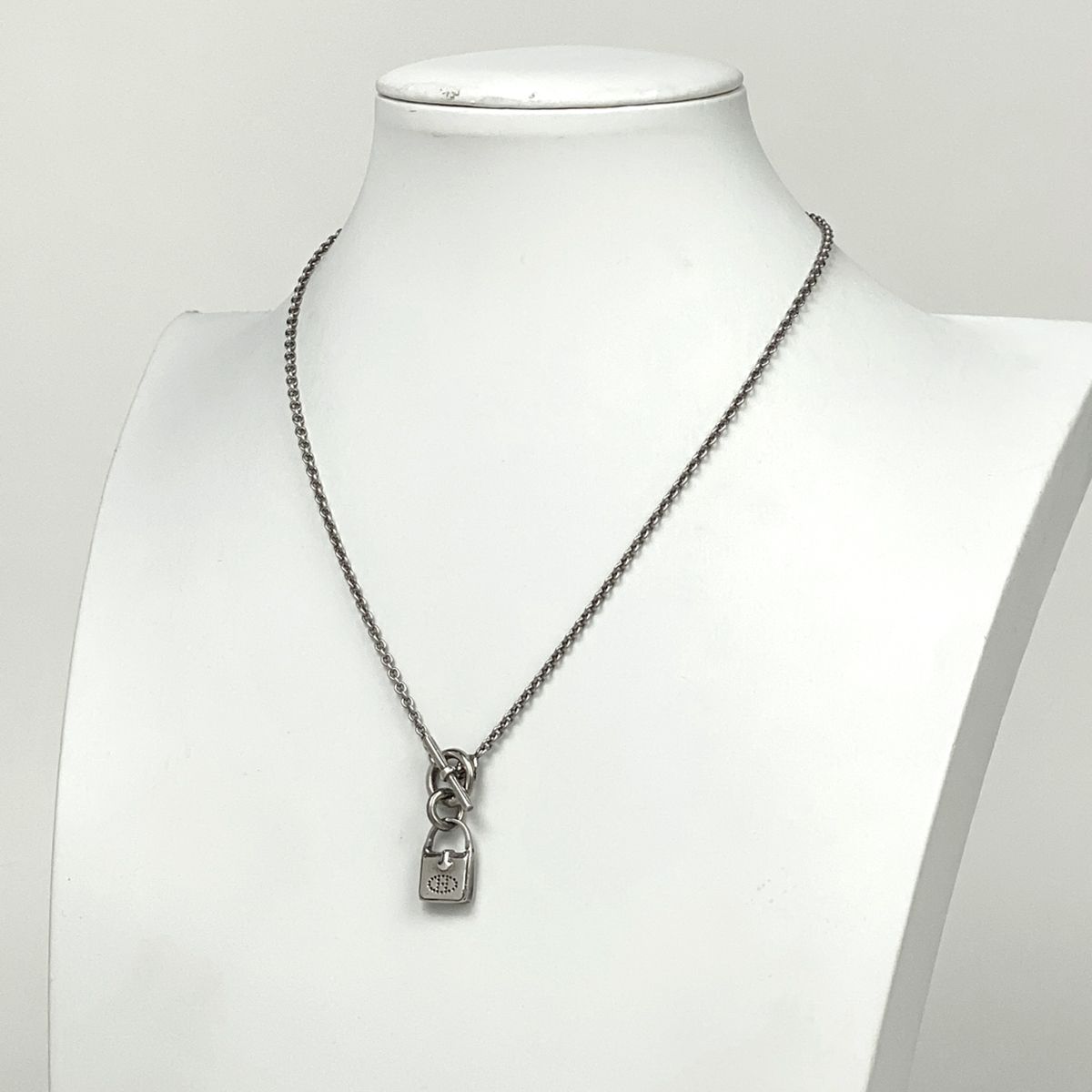 在庫一掃】 エルメス HERMES エブリンモチーフ ネックレス