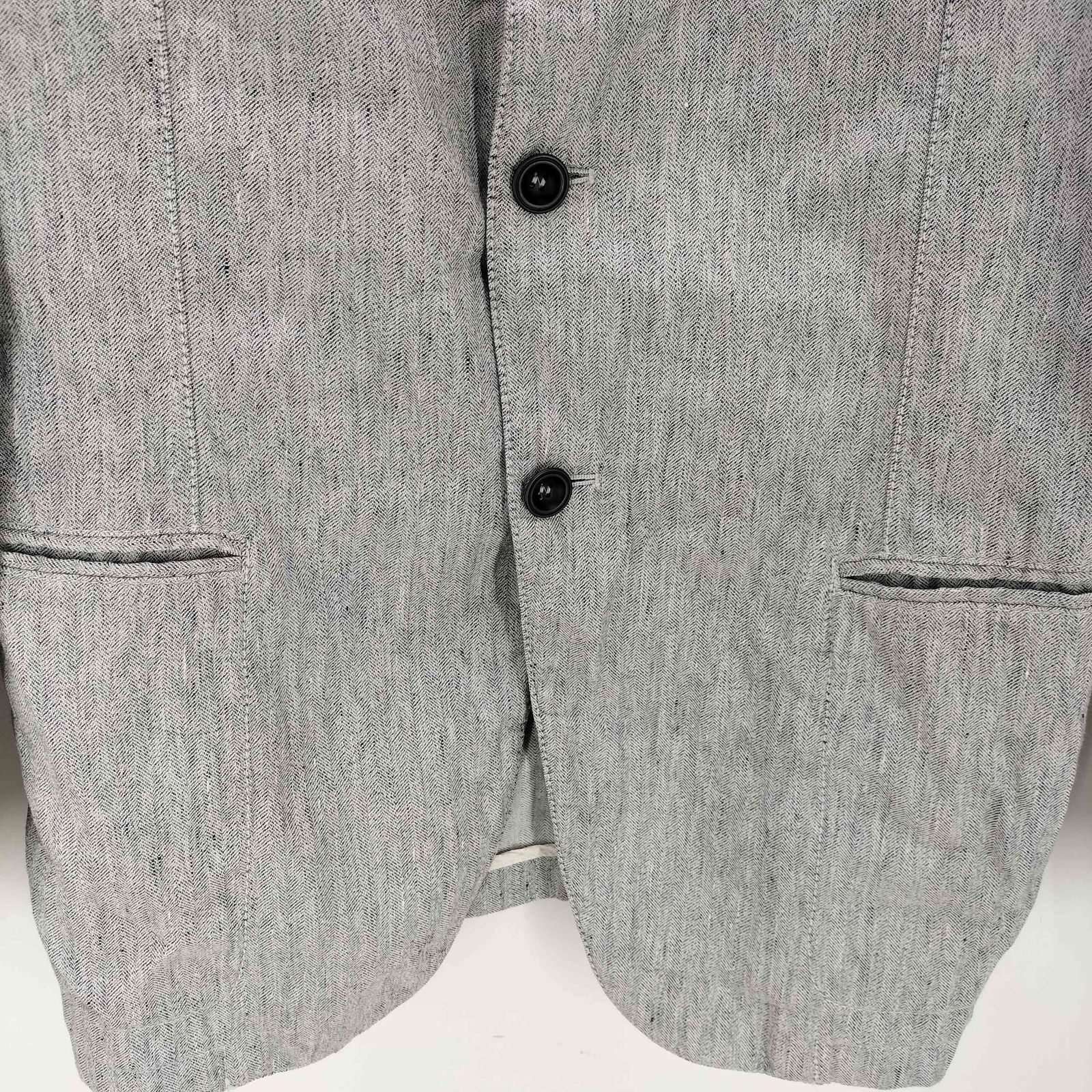 アルマーニコレツィオーニ ARMANI COLLEZIONI ヘリンボーン リネン