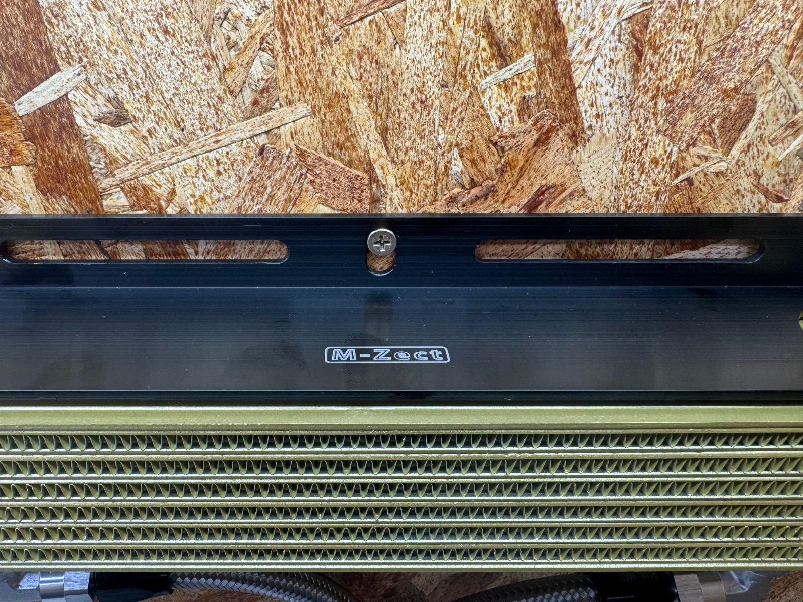 Z400GP Z550GP GPz400F オイルクーラー9インチ7段 シャンパンゴールド