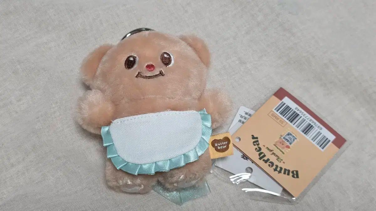TOPTOY ButterBear バターベア ぬいぐるみ キーホルダー 雪 Butterbear