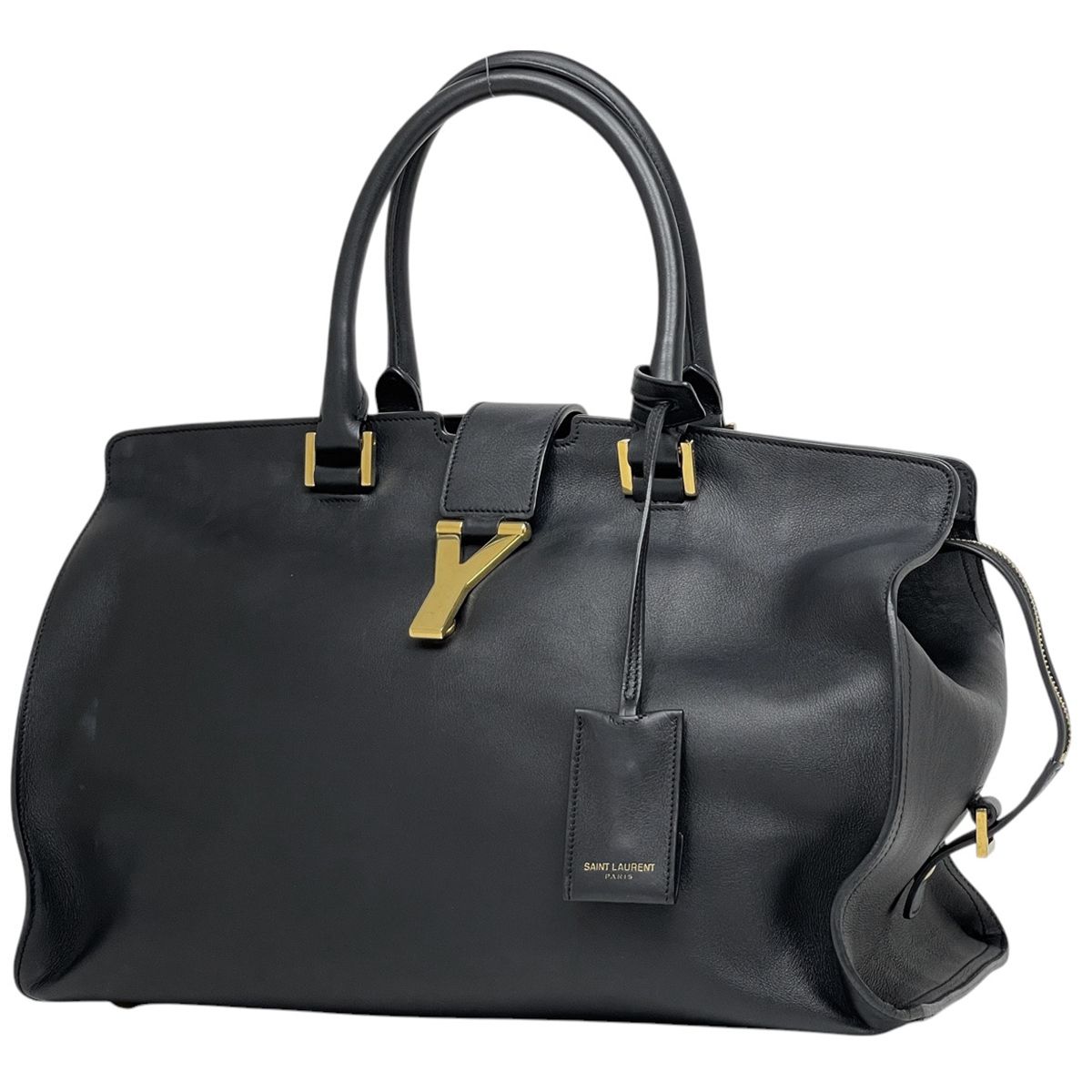 在庫一掃】 サンローラン SAINT LAURENT プチカバス トートバッグ 
