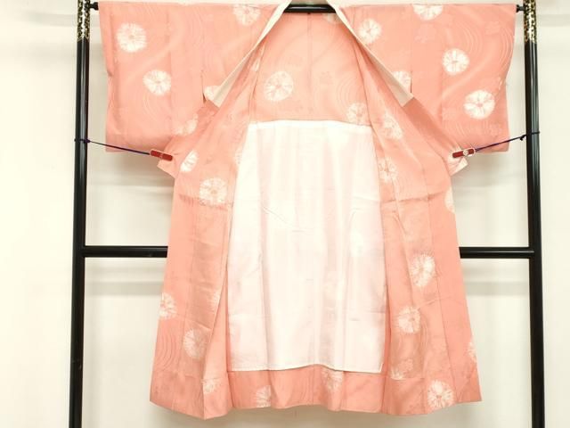 平和屋着物＊夏物 長襦袢 絽 舞花文 暈し染め 正絹 逸品 AABD8888jd