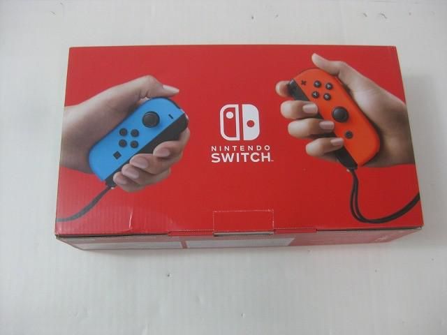 ゲーム Nintendo switch ニンテンドースイッチ 本体 HAC 001 2020年製 ジョイコン ネオンレッド ブルー
