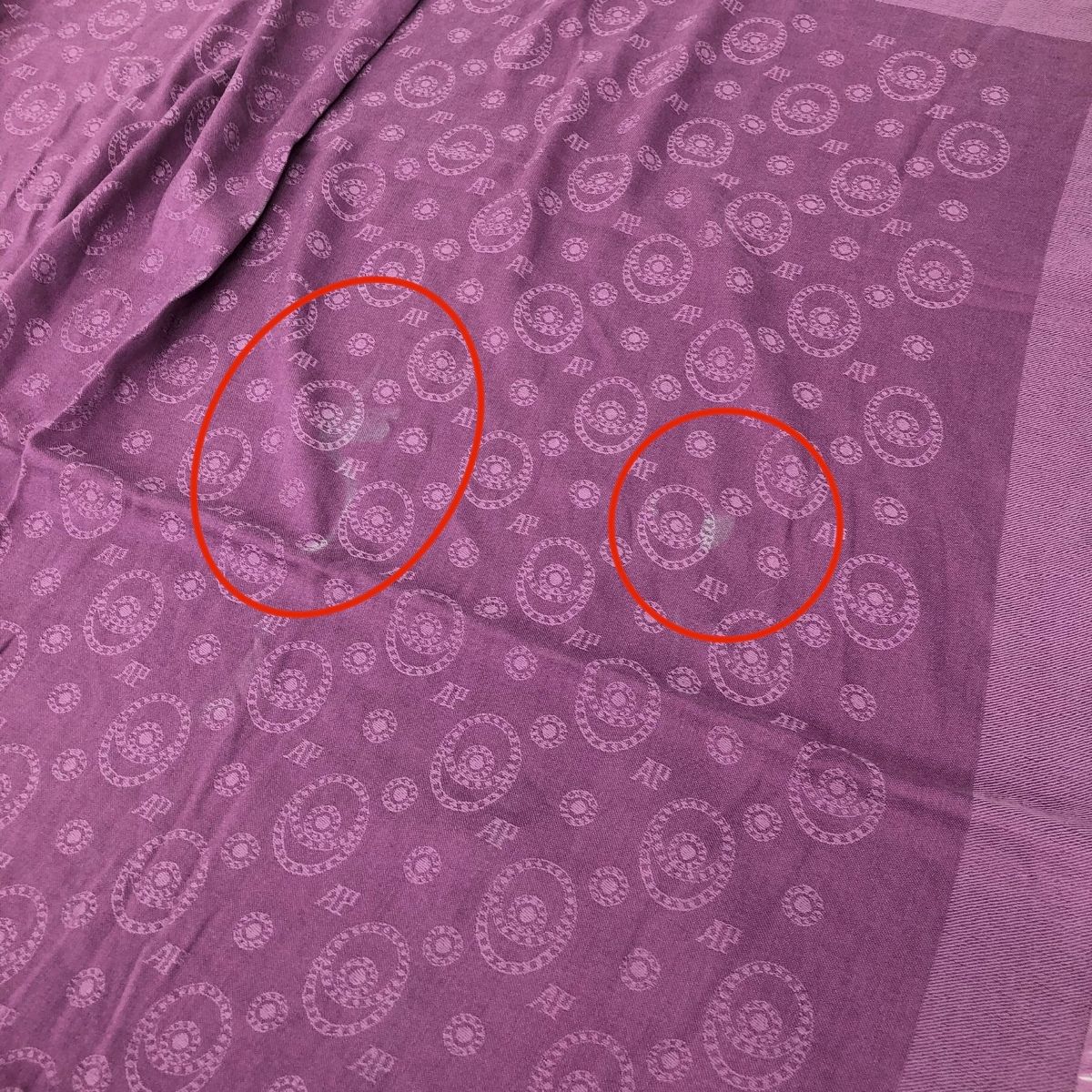 AUDEMARS PIGUET オーデマピゲ×アンドレクロードカノヴア 大判ストール  