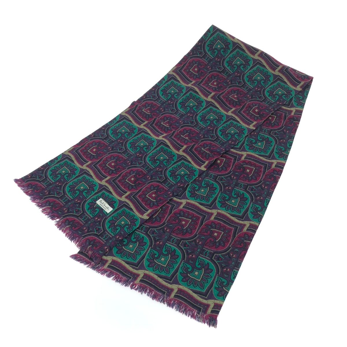 Paul Smith collection ポールスミス ストール 総柄 ヴィンテージ品 パープル ユニセックス 240001169133