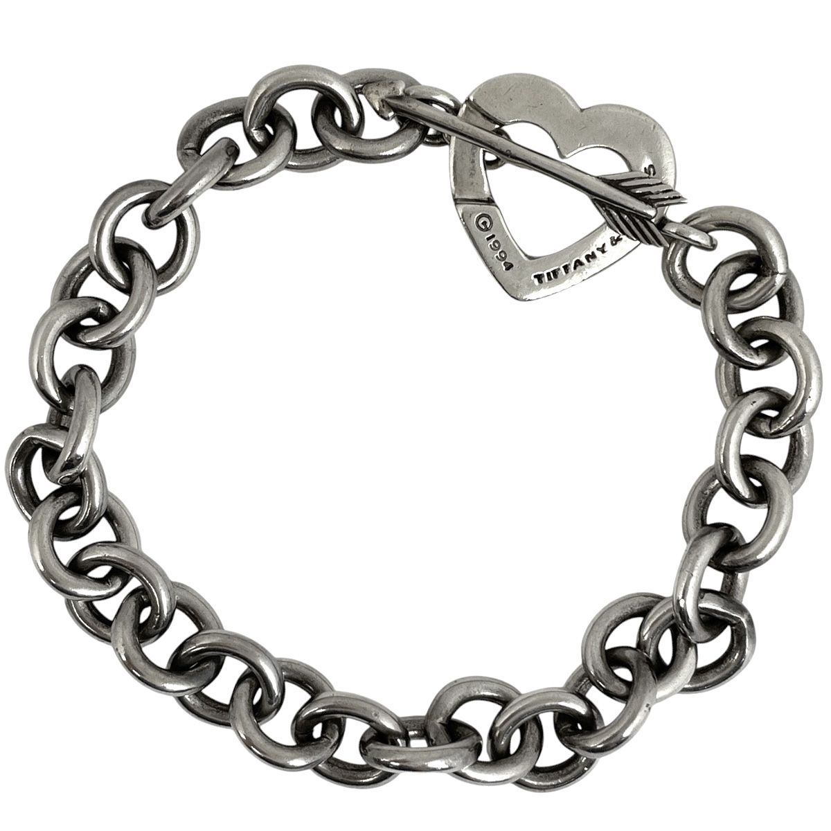 Tiffany & Co. 925シルバーチェーンブレスレット 在庫一掃 