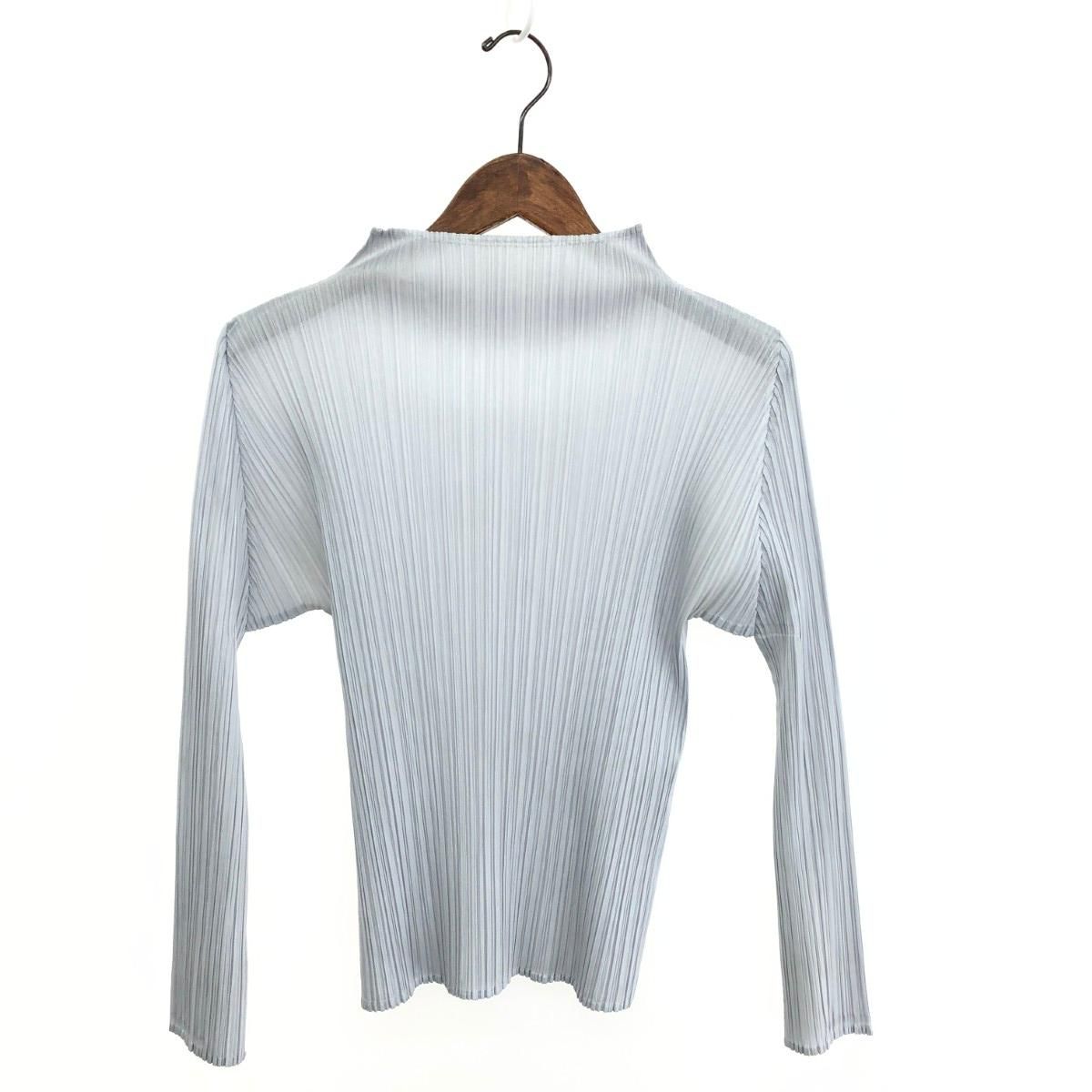 PLEATS PLEASE プリーツプリーズ ハイネック長袖カットソー サイズ 3 PP55-JK113 レディース 241007002553