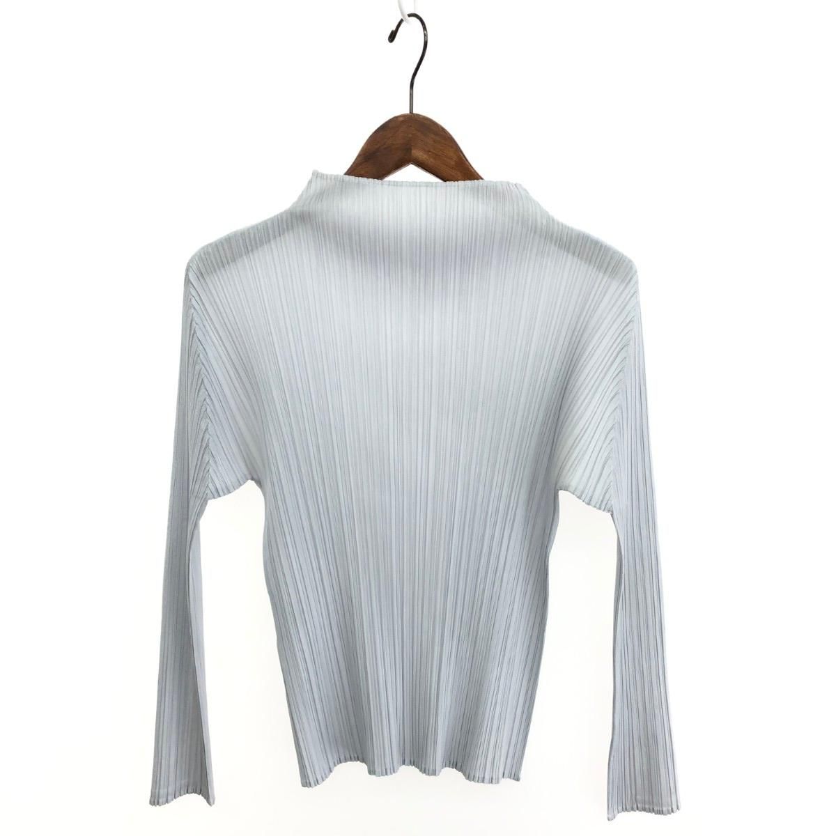 PLEATS PLEASE プリーツプリーズ ハイネック長袖カットソー サイズ 3 PP55-JK113 レディース 241007002553