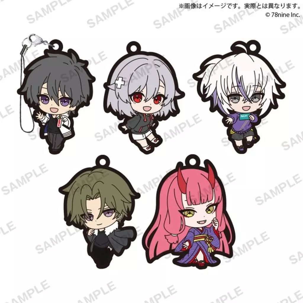 中古】ストラップ 全5種セット 「俺クロ 憑かれた俺と黒神心霊相談所