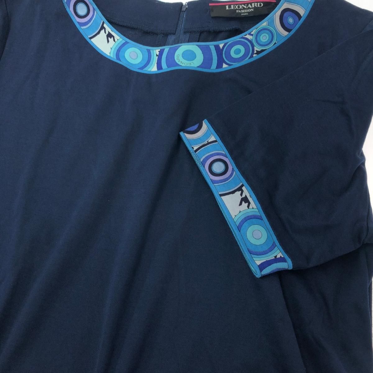 レオナール 半袖ブラウス