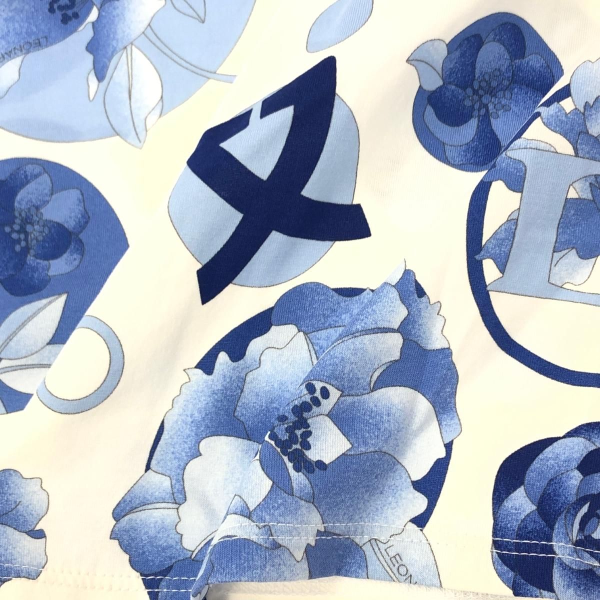 コットン混 ホワイト