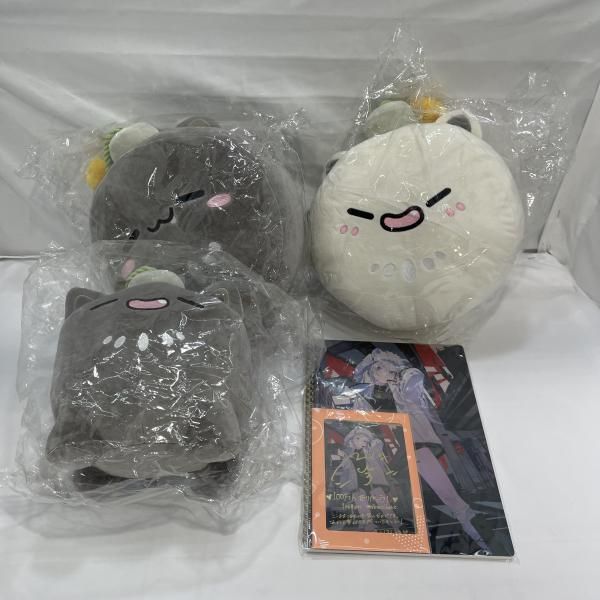 クッション ぬい開封 獅白ぼたん 100万人記念グッズ フルセット ホロライブ 19