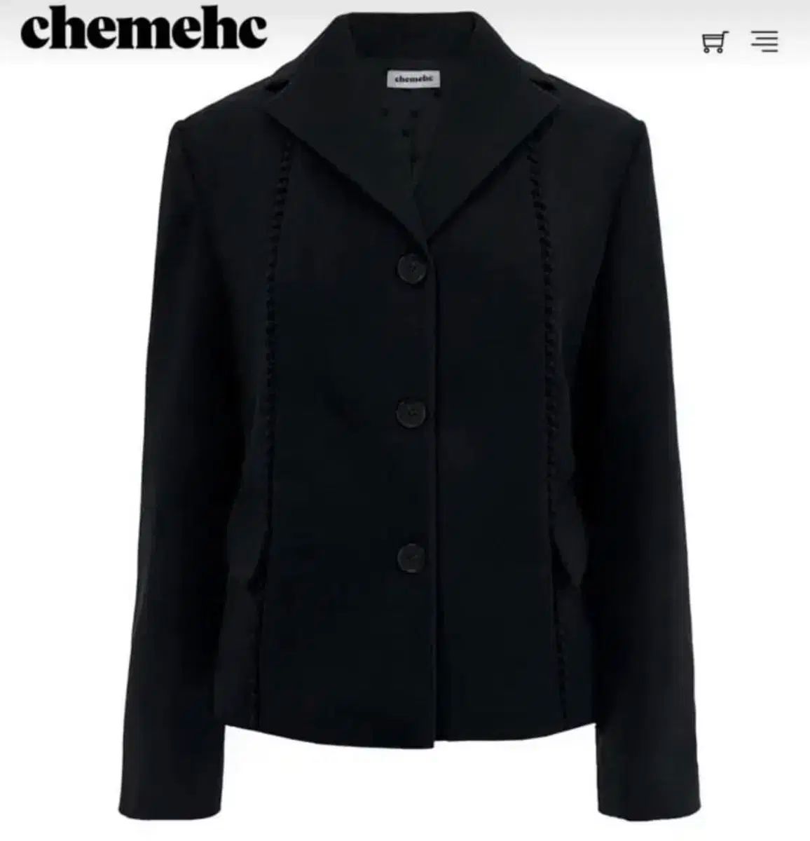 チェメシー フォームボー リボン ジャケット