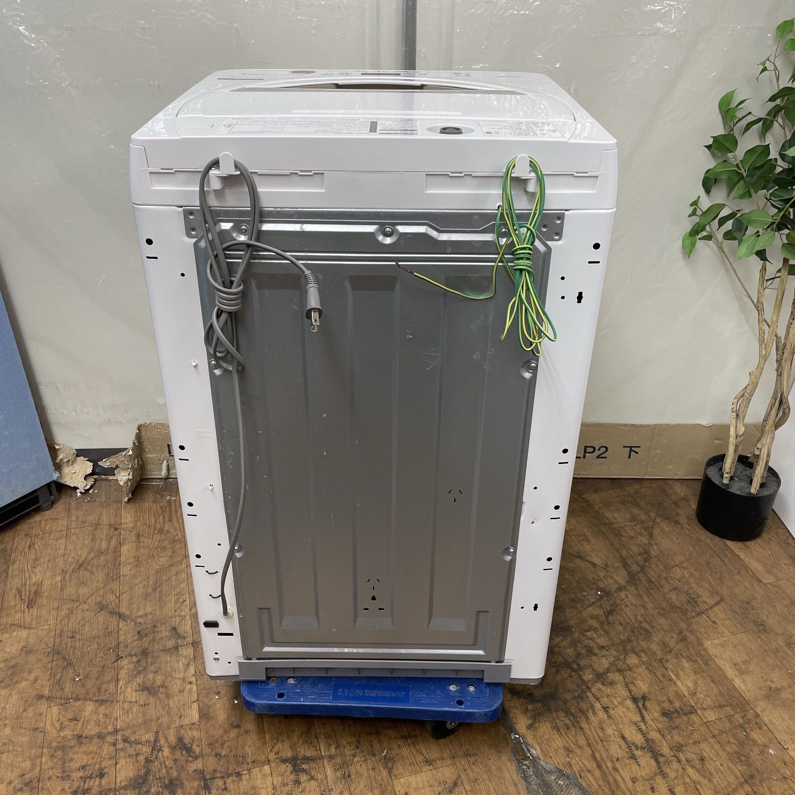  R 501 ☀️ 名古屋市近郊配送設置無料 SHARP 洗濯機 洗濯4 5㎏ 21年製 ES GE 4 E クリーニング済 縦型洗濯機本体 縦型洗濯機