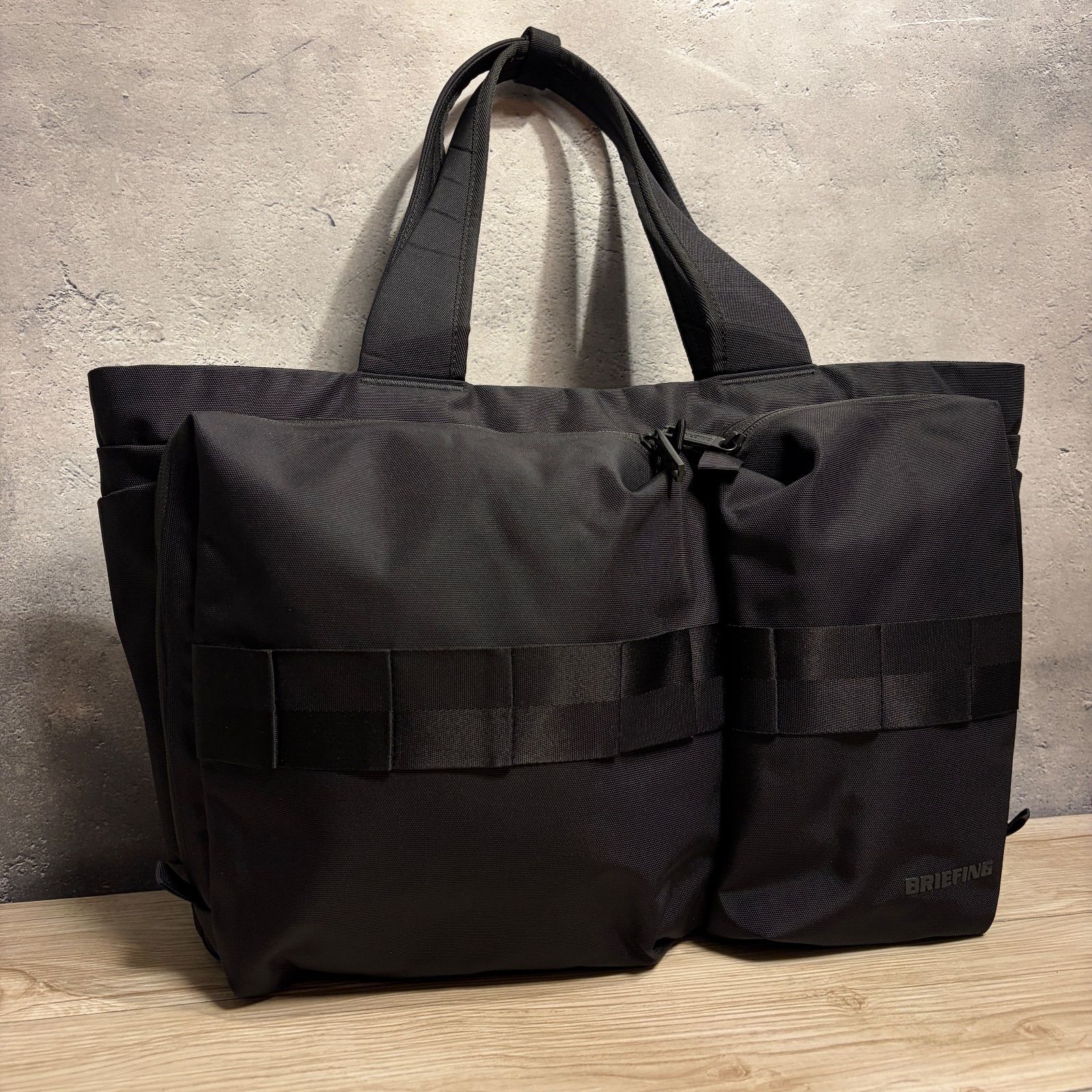 ✨美品✨ BRIEFING SW WIDE TOTE WR トートバッグ ブラック／大容量