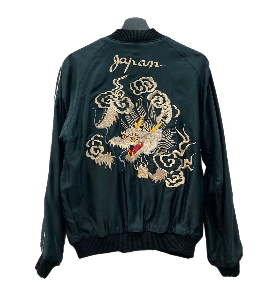 テーラー東洋 TAILOR TOYO Early 1950s Style スーベニア スカジャン 白龍柄 リバーシブル WHITE DRAGON LANDSCAPE TYE TT15390 ジャケット 刺繍 マルチ Mサイズ 104MT-2175