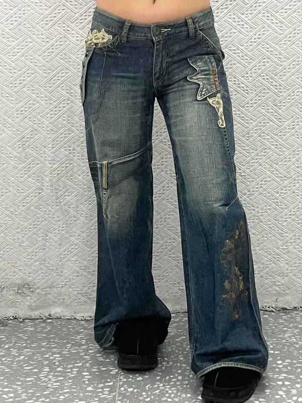 ヴィンテージ スクール 90 s オリエンタル デニムパンツ 26インチ C06713