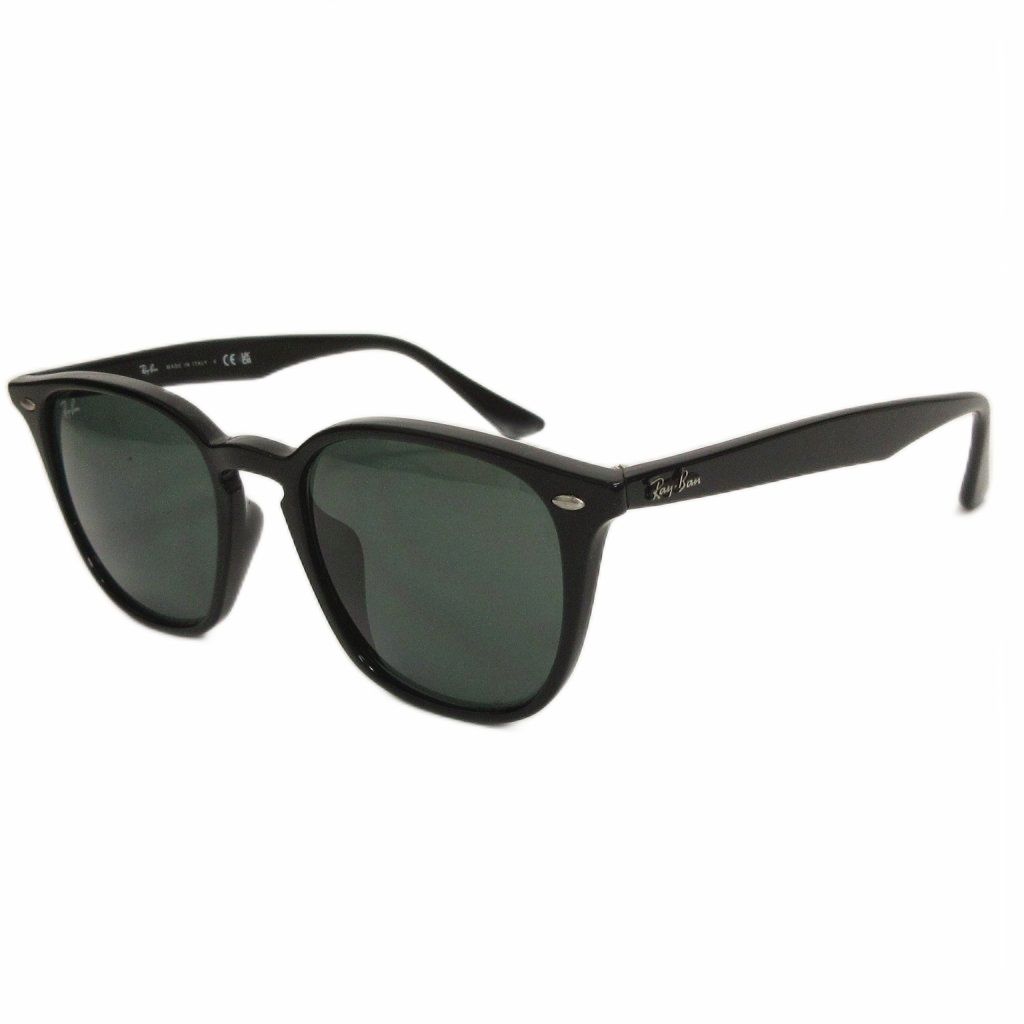 レイバン RAY BAN サングラス RB 4258-F ウェリントンシェイプ 601 71 ブラック グリーン 52 20 150