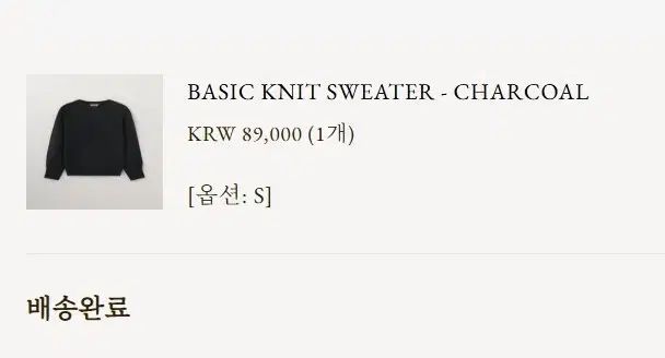  ged ベーシックニット チャコール s 長袖 ニット セーター