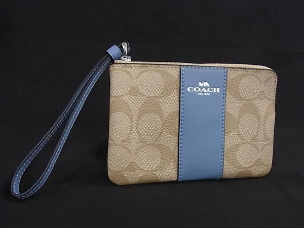 □新品同様□ COACH コーチ 58035 シグネチャー PVC アクセサリー