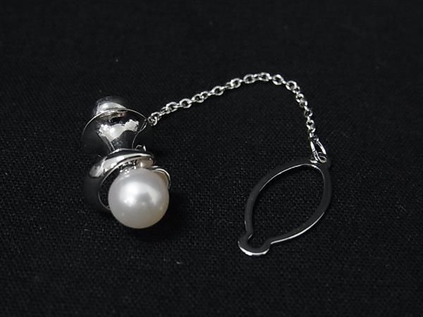 □美品□ MIKIMOTO ミキモト 本真珠 アコヤ真珠 パール 約6mm SV925