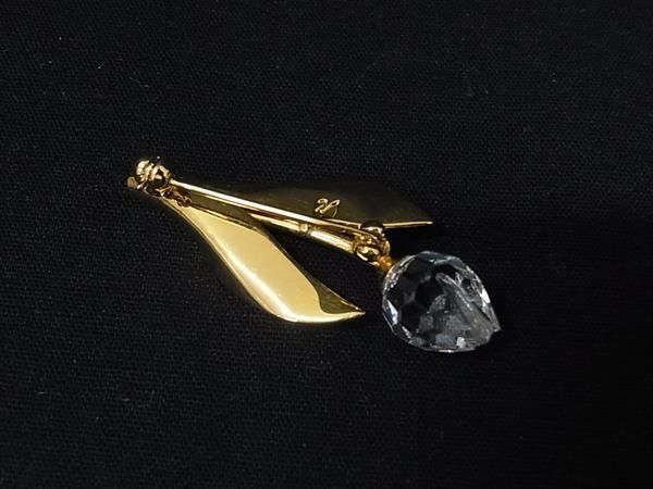 スワロフスキー　会員限定品　チューリップ SWAROVSKI スワロフスキー クリスタル チューリップ ピンブローチ