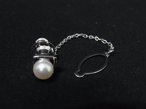 □美品□ MIKIMOTO ミキモト 本真珠 アコヤ真珠 パール 約6mm SV925