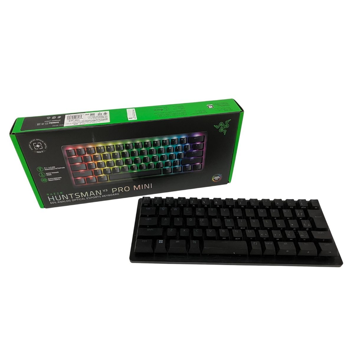 Razer RZ03-0499 Huntsman V3 Pro Mini JP ゲーミング キーボード PC B10607597