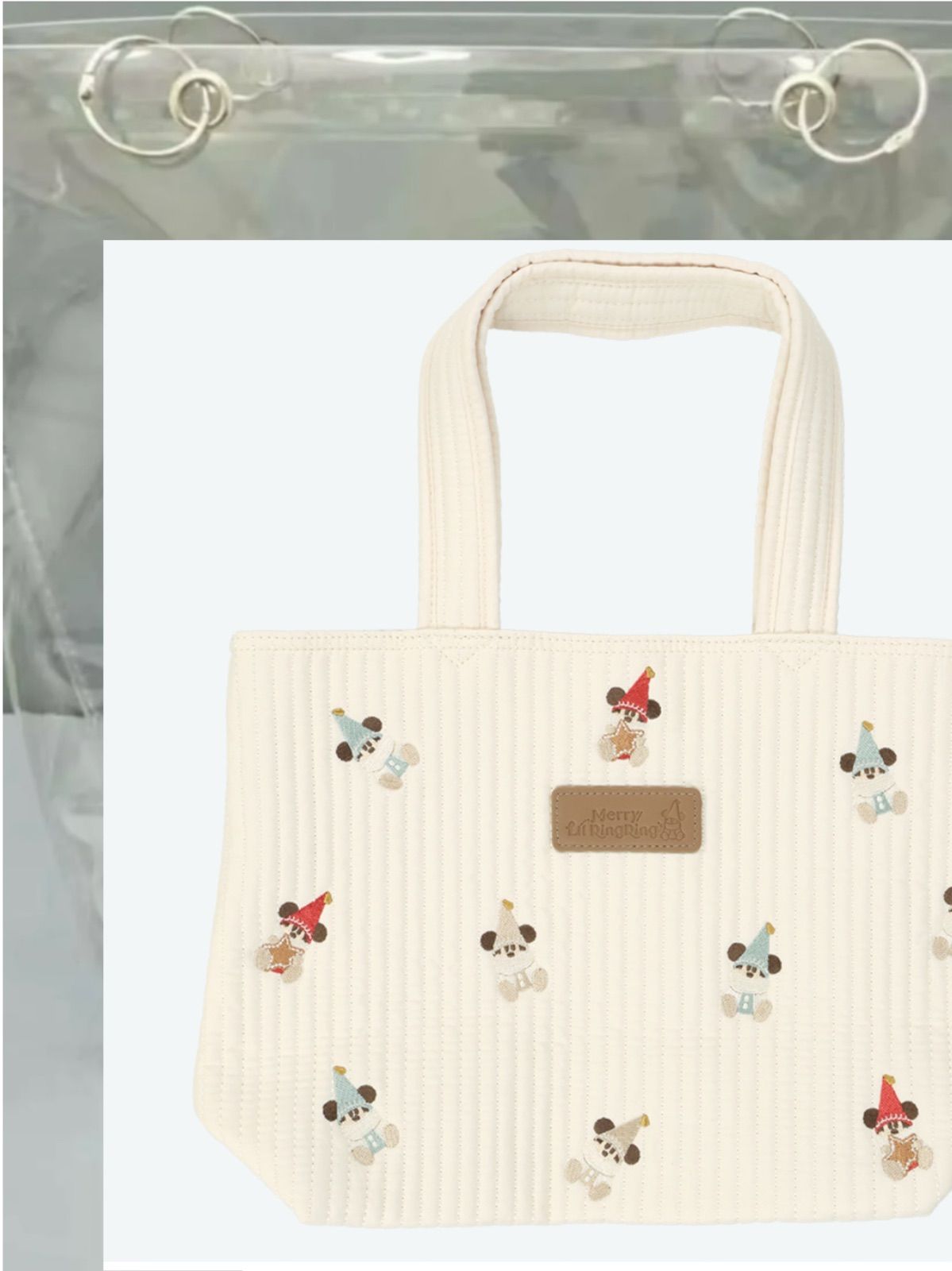 ⭐️リルリンリン・トートバッグ2025　3つセット⭐️ ディズニー・クリスマス2025 リルリンリン トートバッグのカバー