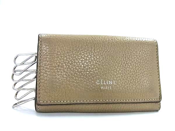 CELINE セリーヌ レザー 6連 キーケース 鍵入れ レディース メンズ
