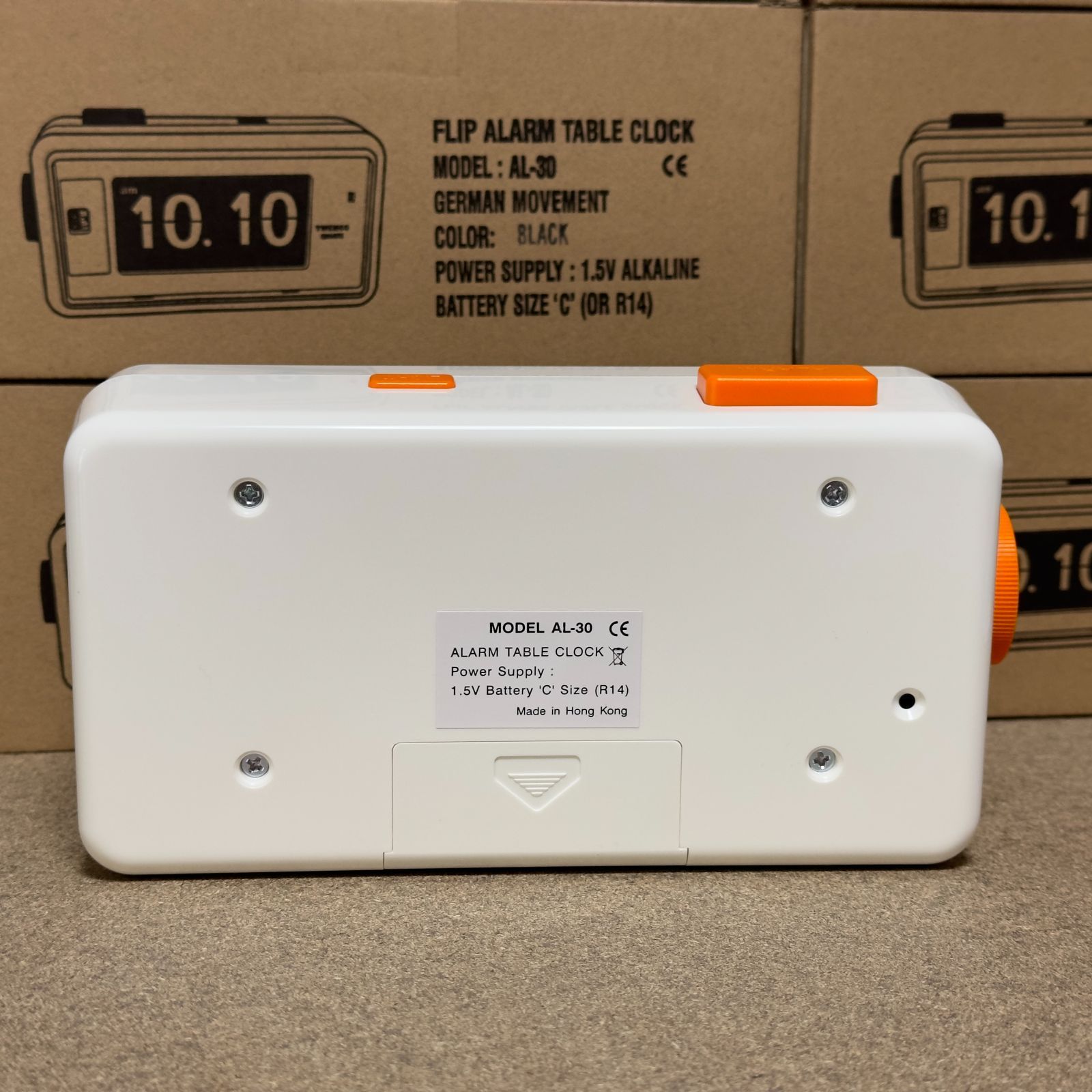 TWEMCOトゥエンコ AL-30 Wall&Clock 置き掛け時計 Grey TWEMCO