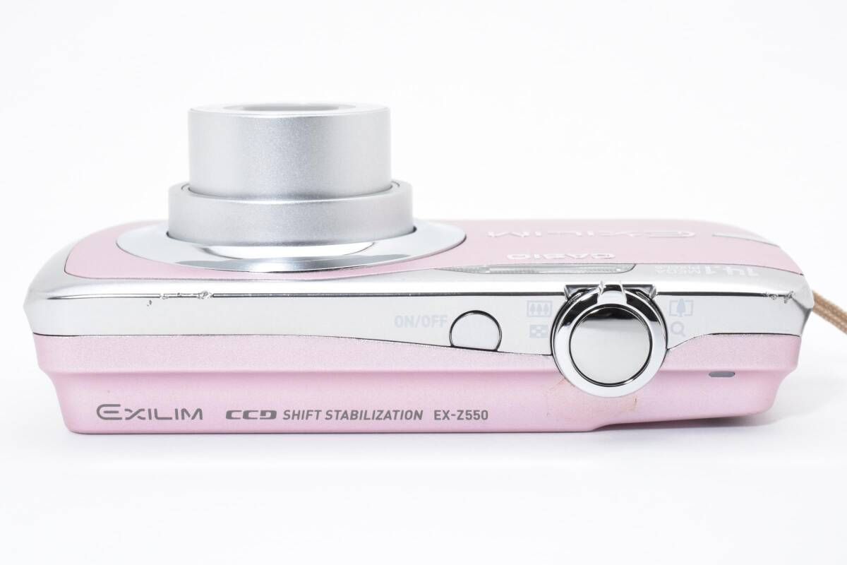 ☆良品☆カシオ 公式 CASIO EXILIM EX-Z550 ピンク☆ W1167＃3592