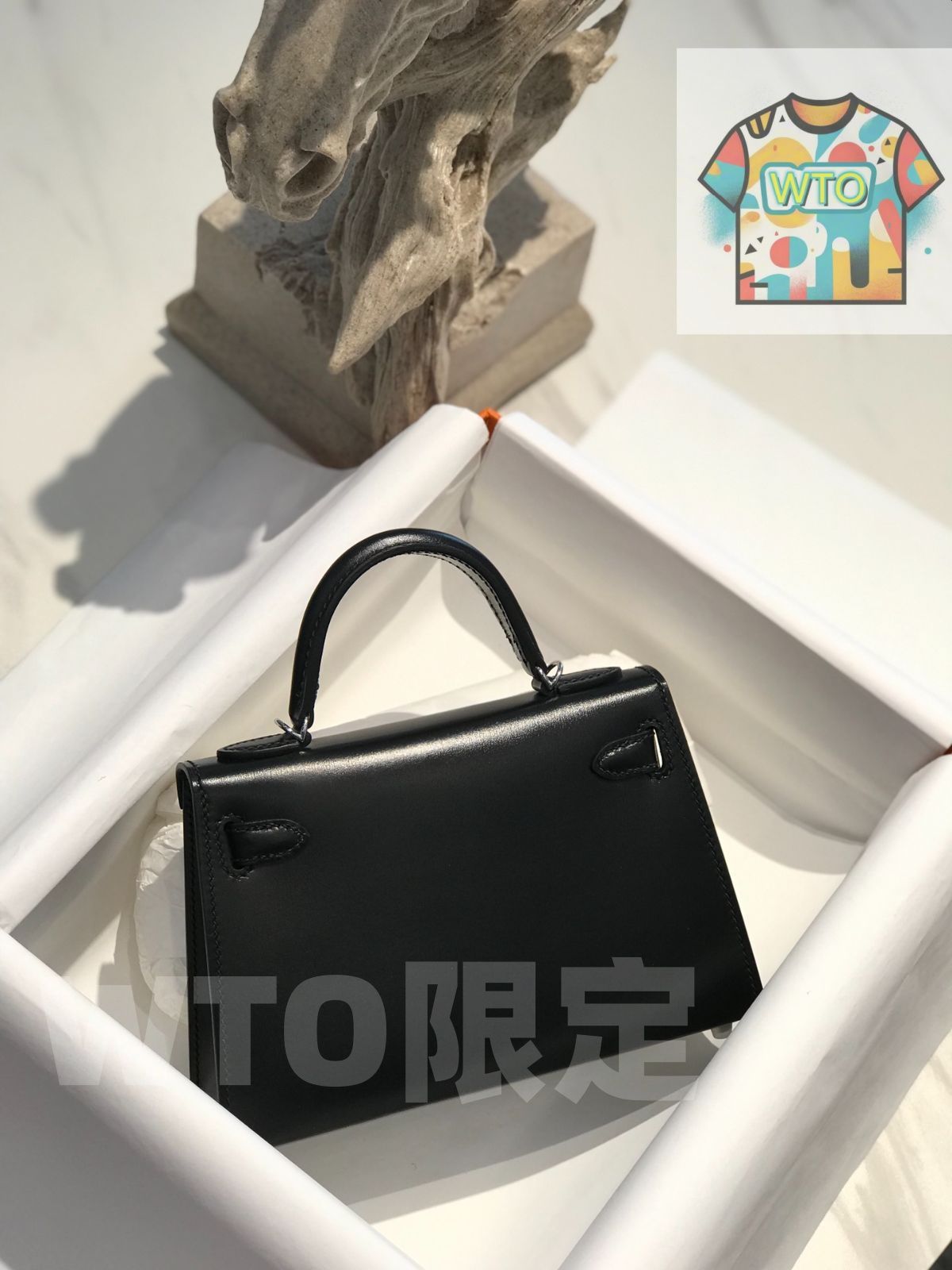 エルメス 19cm ブラックシルバー| |