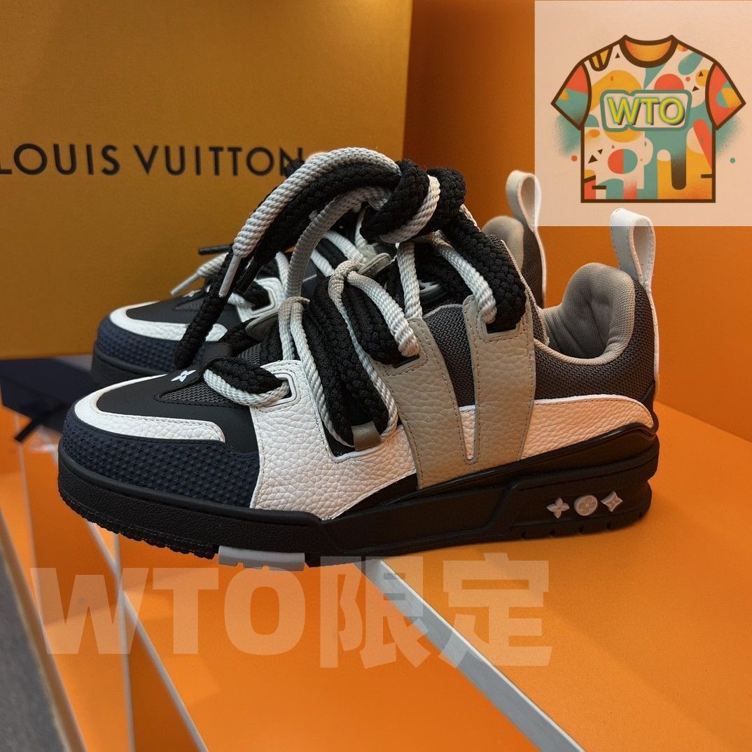 Louis Vuitton skate 厚底レースアップスニーカー| |