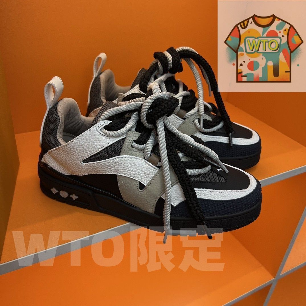 Louis Vuitton skate 厚底レースアップスニーカー| |