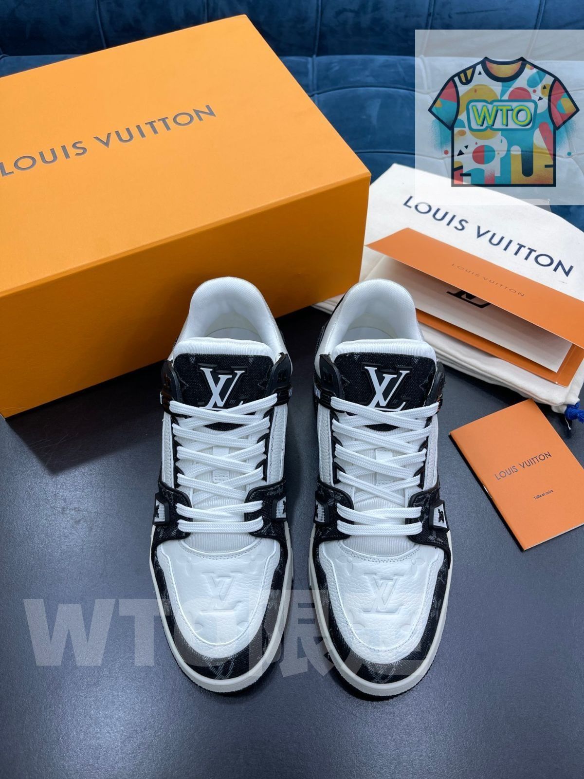 存在感抜群！ Louis Vuitton trainer ブラックカジュアル男性｜ ｜ 自然な