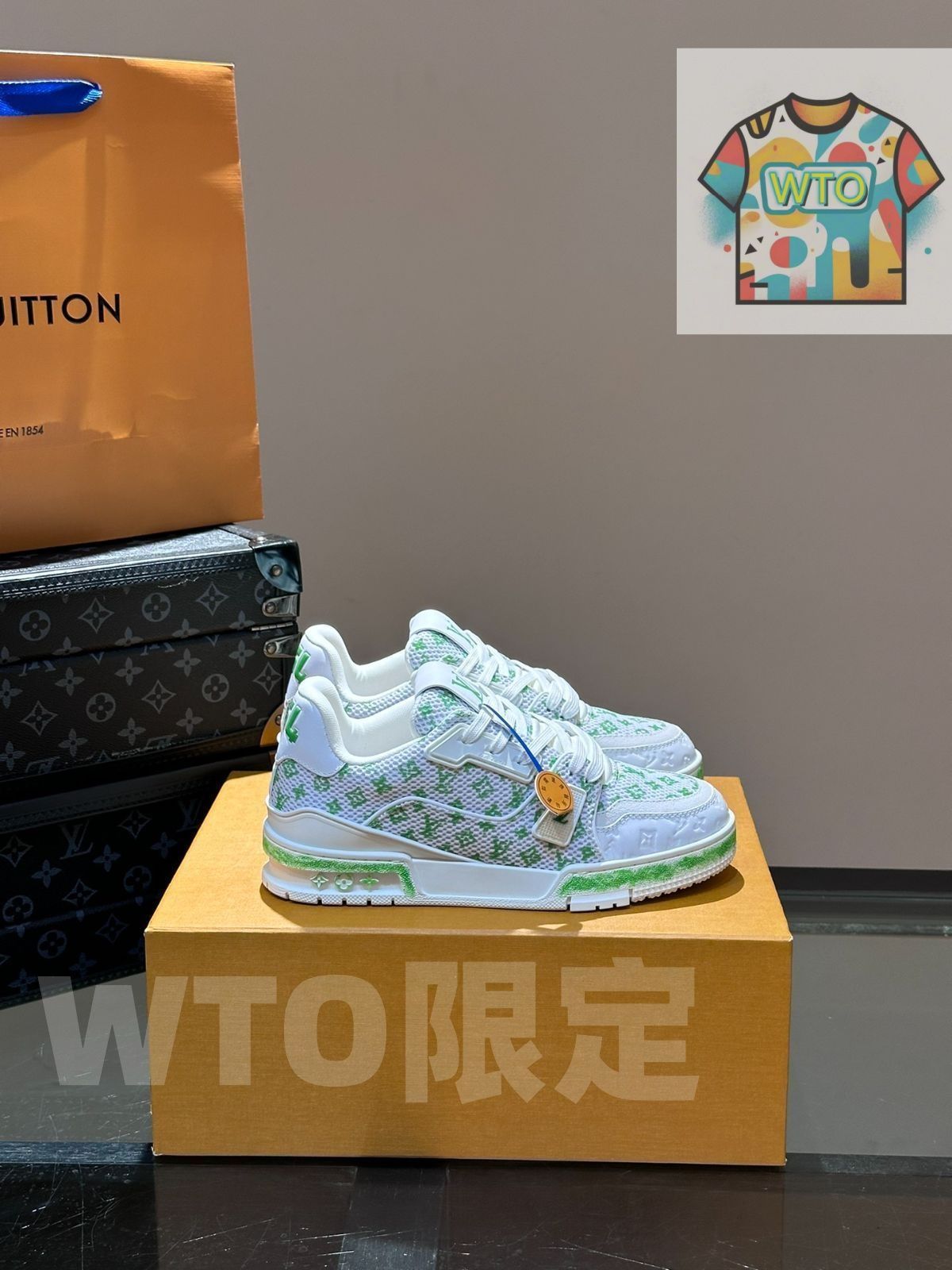 Louis Vuitton trainer カップルスタイルのカジュアルスポーツシューズ｜ ｜
