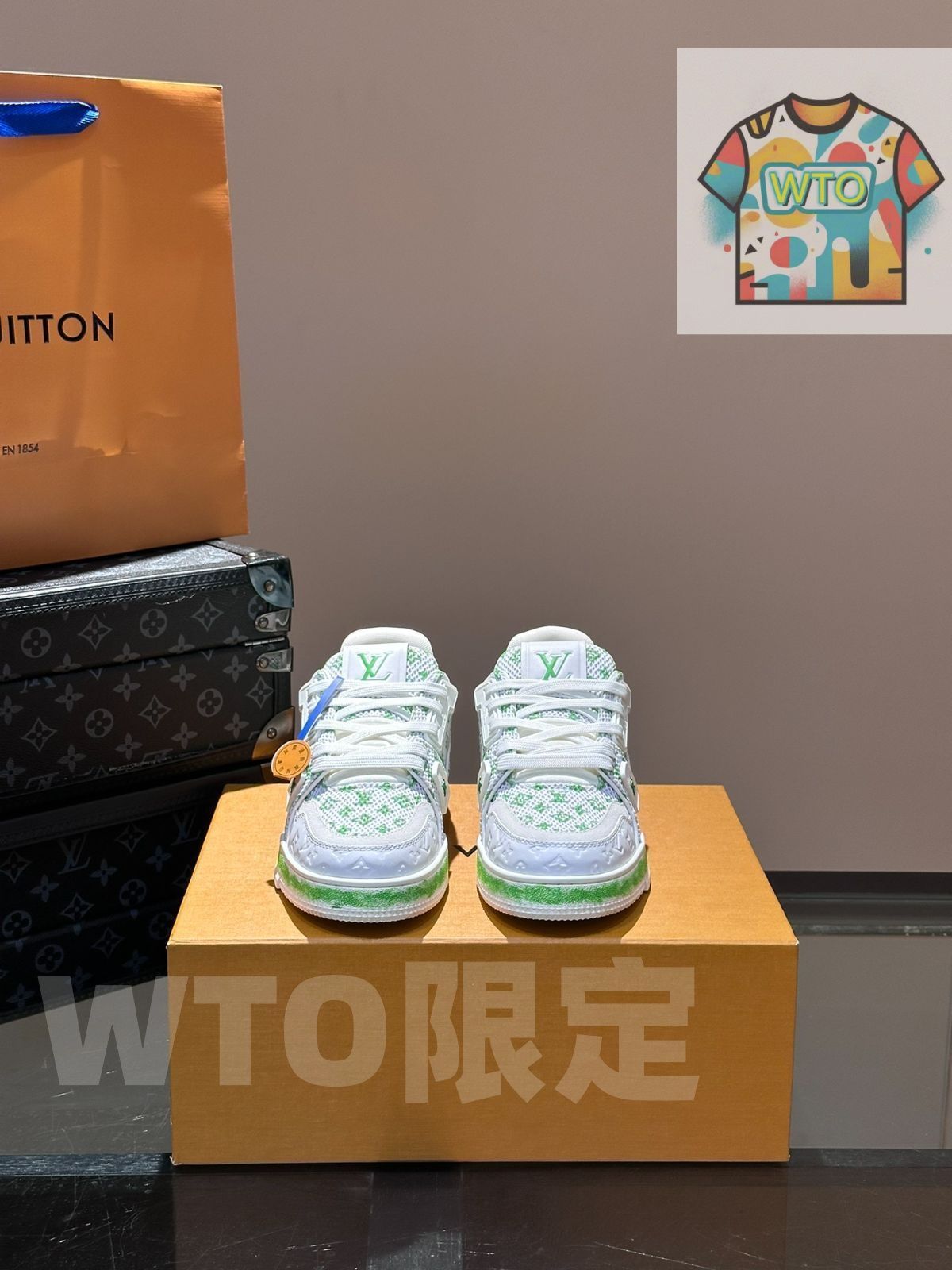 Louis Vuitton trainer カップルスタイルのカジュアルスポーツシューズ| |