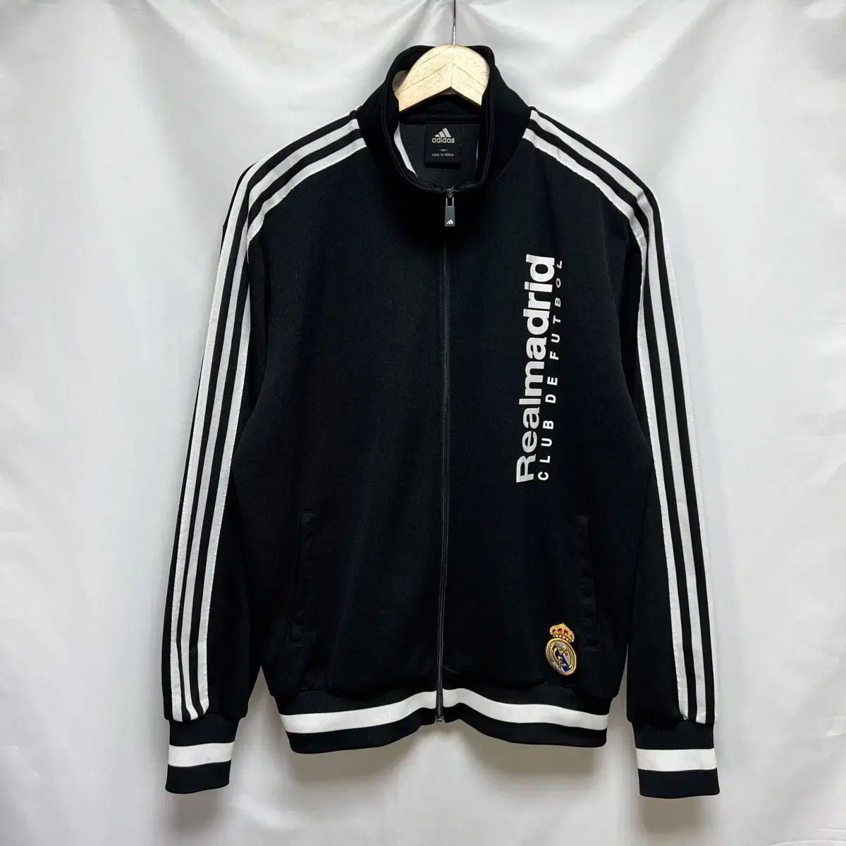 adidas ルマドリード ブラック 3本線 トラックジャージ