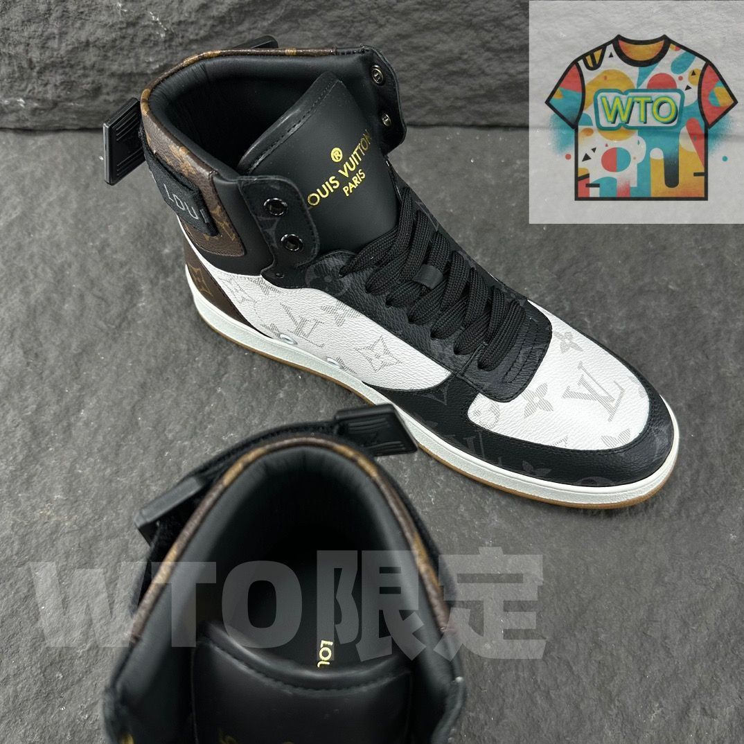 Vuitton rivoliハイトップ運動靴｜