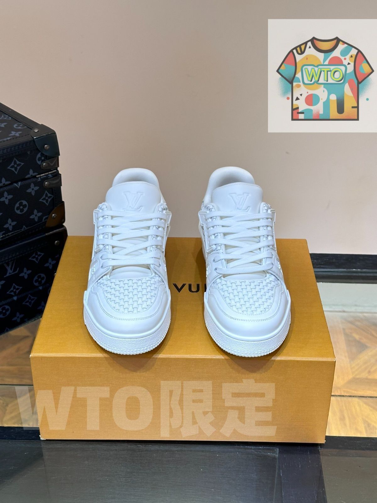 Louis Vuitton trainer ホワイトメンズカジュアルスニーカー| |