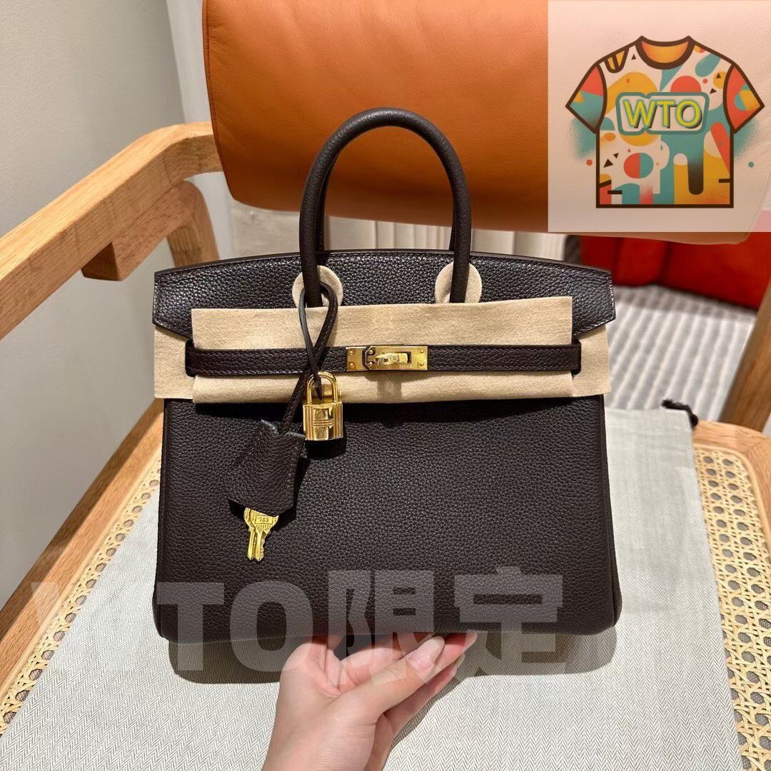 エルメス birkin エボニー ゴールド バックル レディース ハンドバッグ｜ ｜