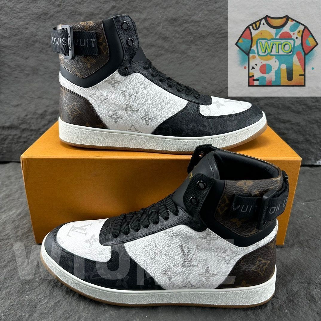 Louis Vuitton rivoliハイトップ運動靴