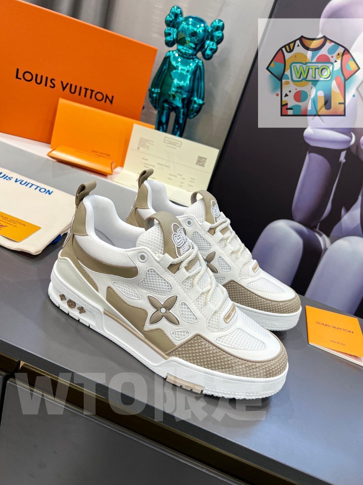 Louis Vuitton trainer ロートップカジュアルシューズ