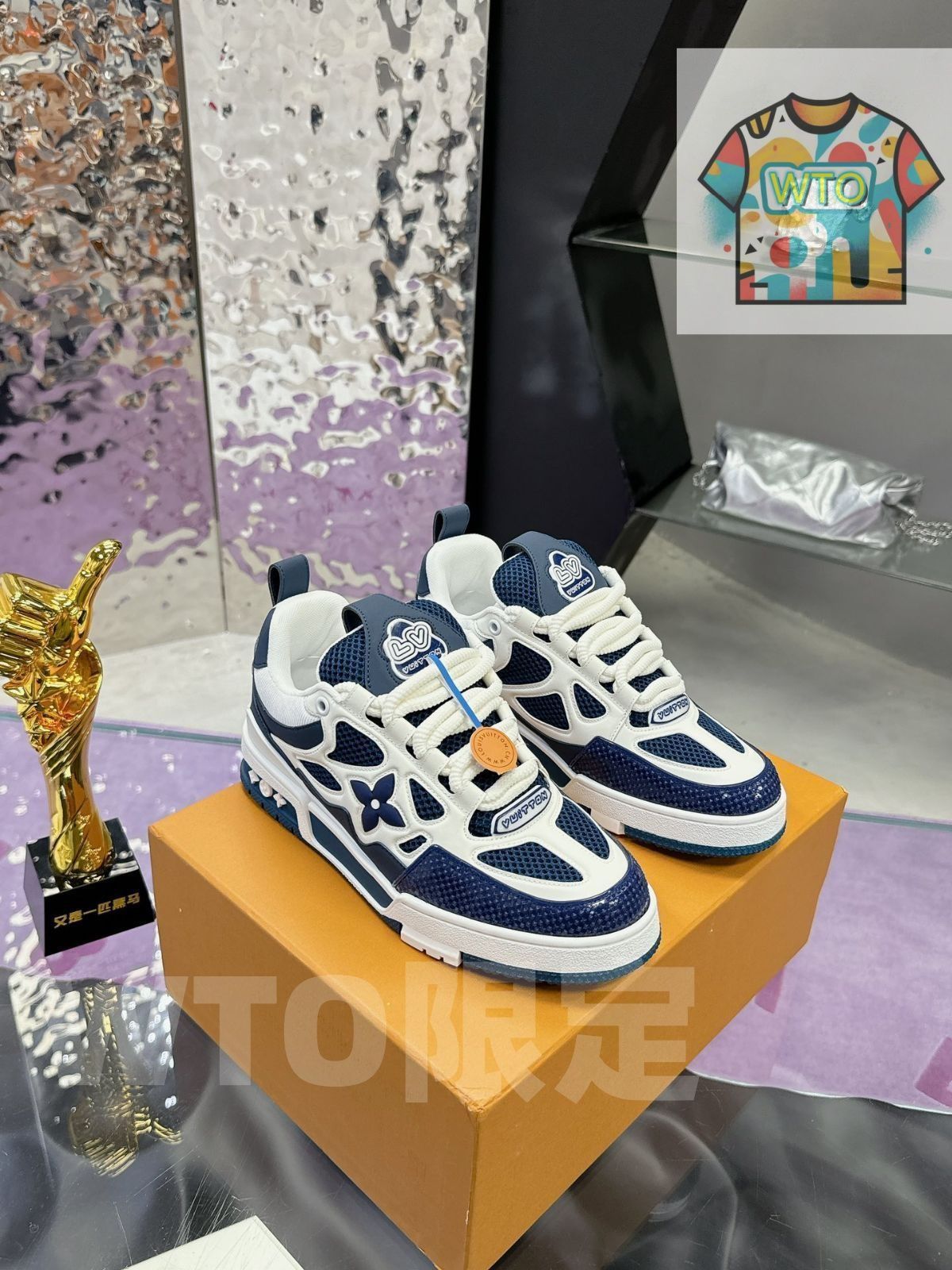 Louis Vuitton trainer カップルスタイルのロートップパンシューズ｜ ｜